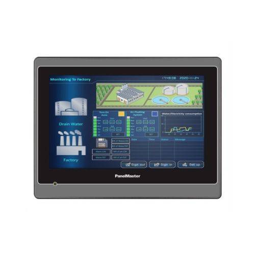 Interface HMI tactile industrielle